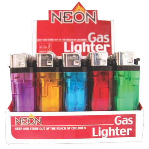 Neon Flint Lighter
